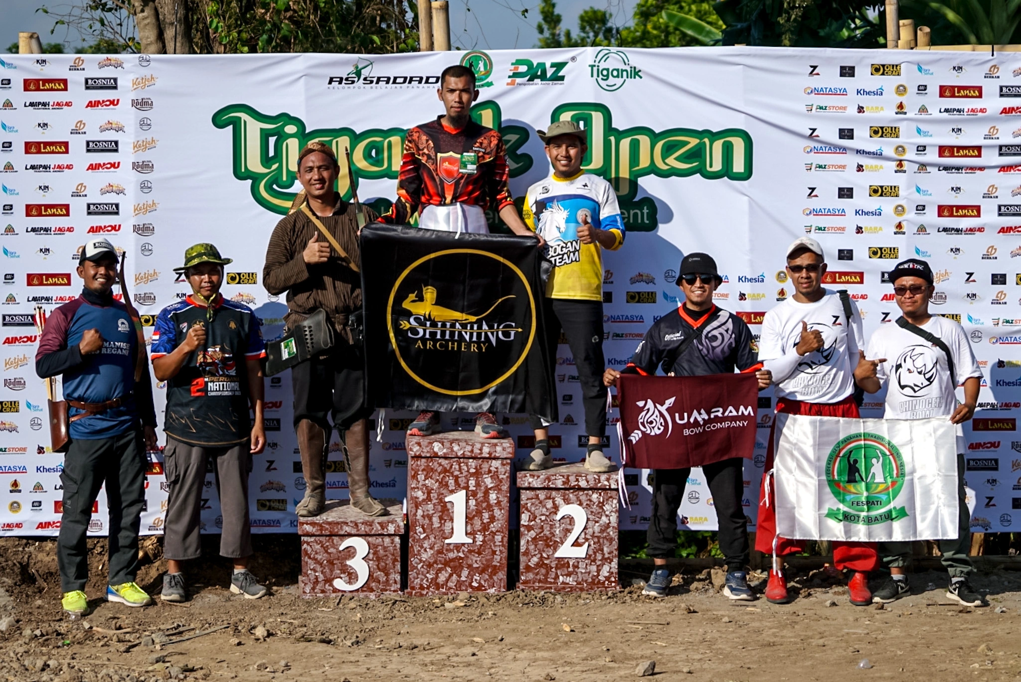 Hasil score juara Lomba Panahan Tiganik Open Horsebow Archery Tournament 2023 Sukses Digelar